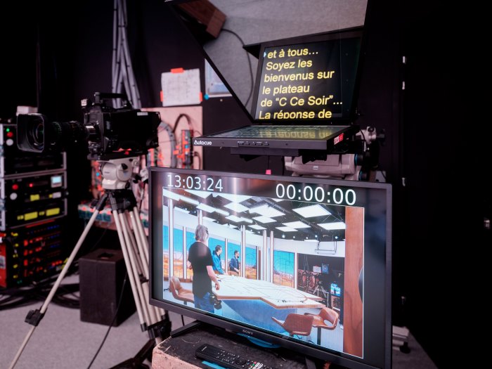 Plateau télévision de Novo 19