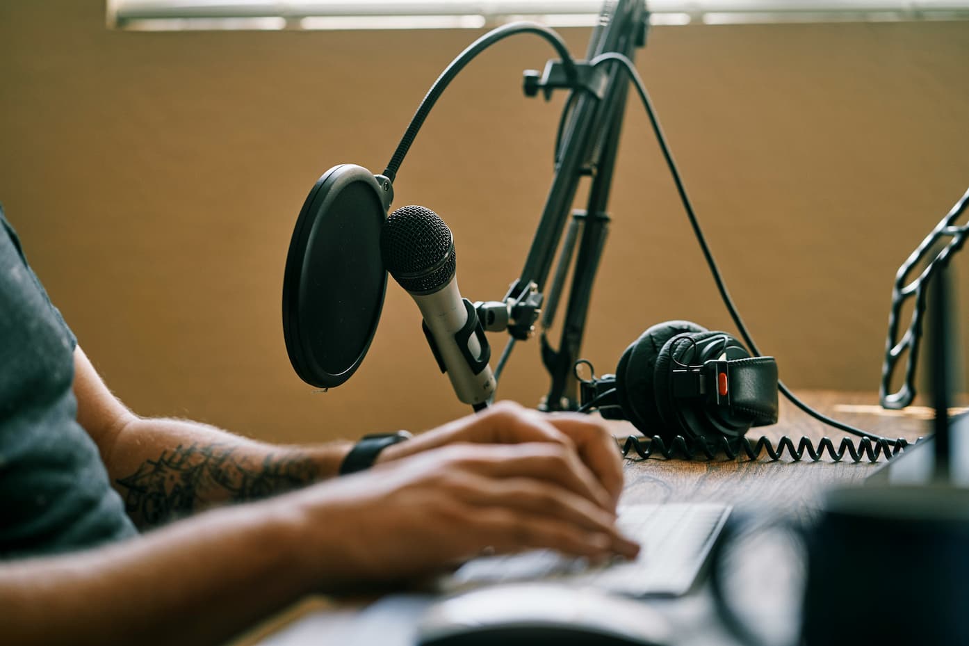 mise en situation micro podcast